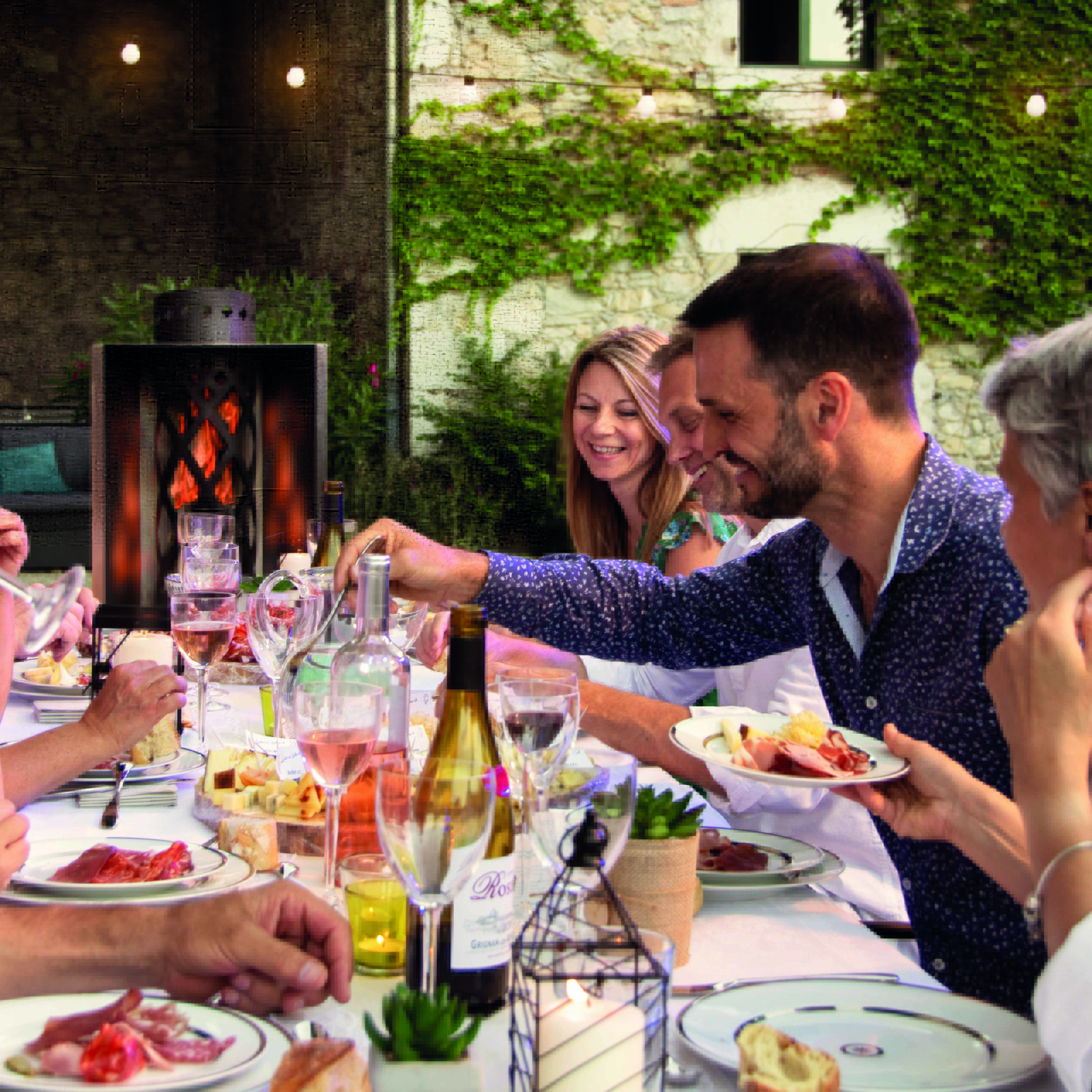 brasero faro finoptim brasero modèle faro de la marque finoptim pour se réchauffer dehors