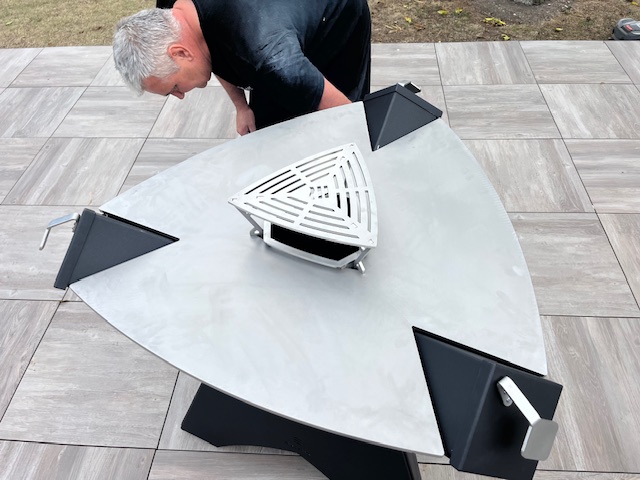 brasero origine 800 noir de la marque finoptim