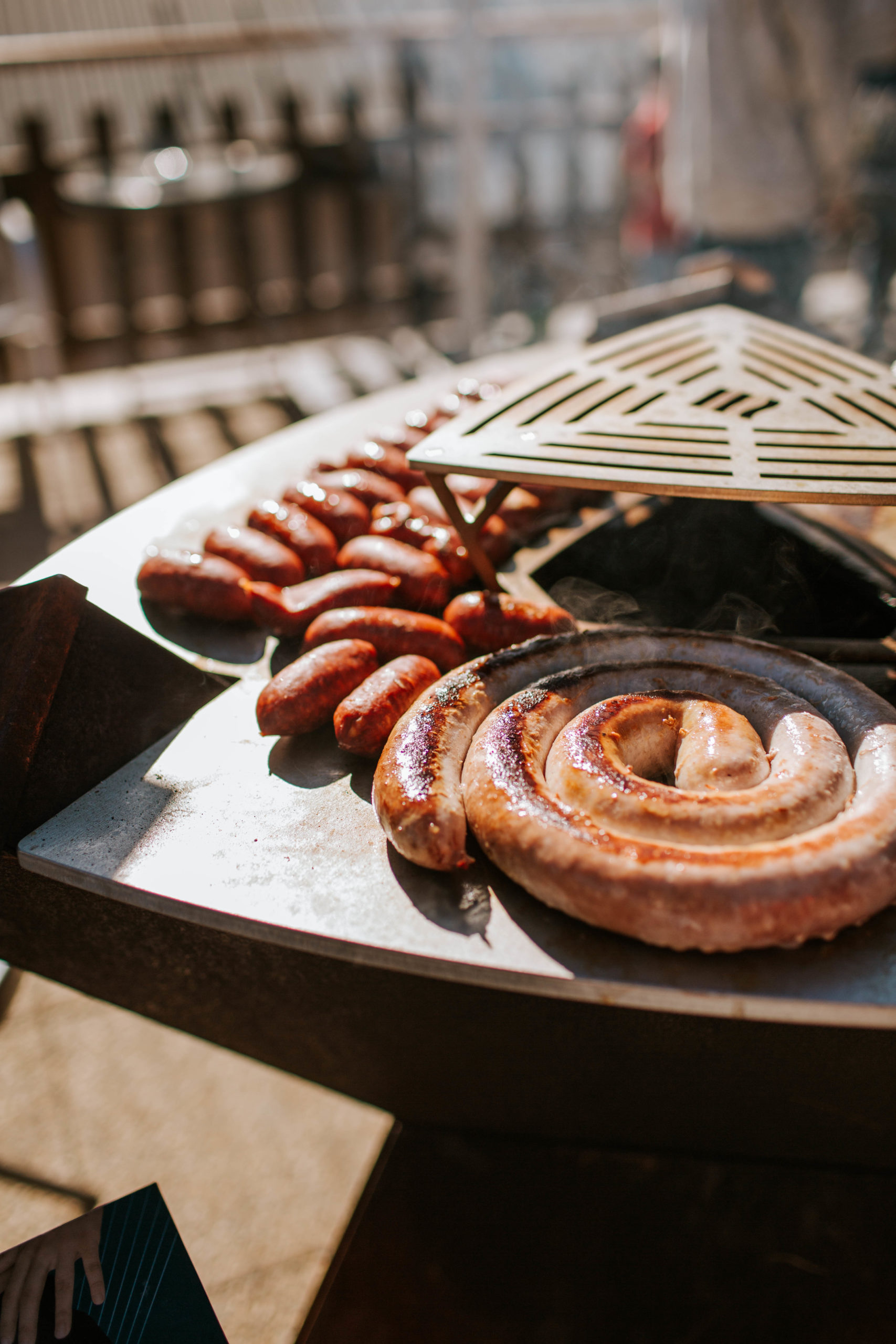 brasero origine noir de la marque finoptin, photographie réalisée par @Snoot Photo