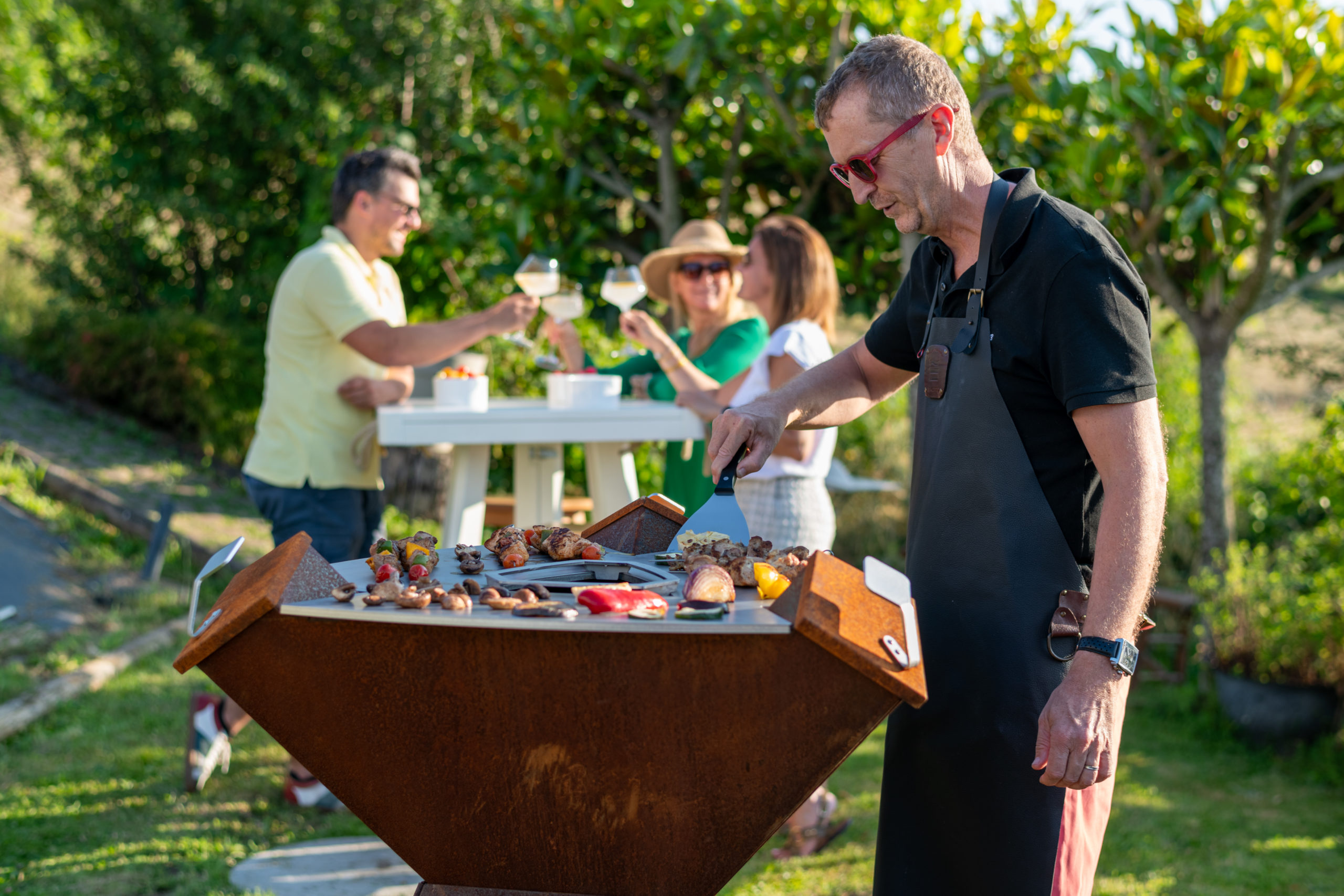 brasero origine corten finoptim Brasero Origine Corten de la marque Finoptim photographié par @Snoot Photo