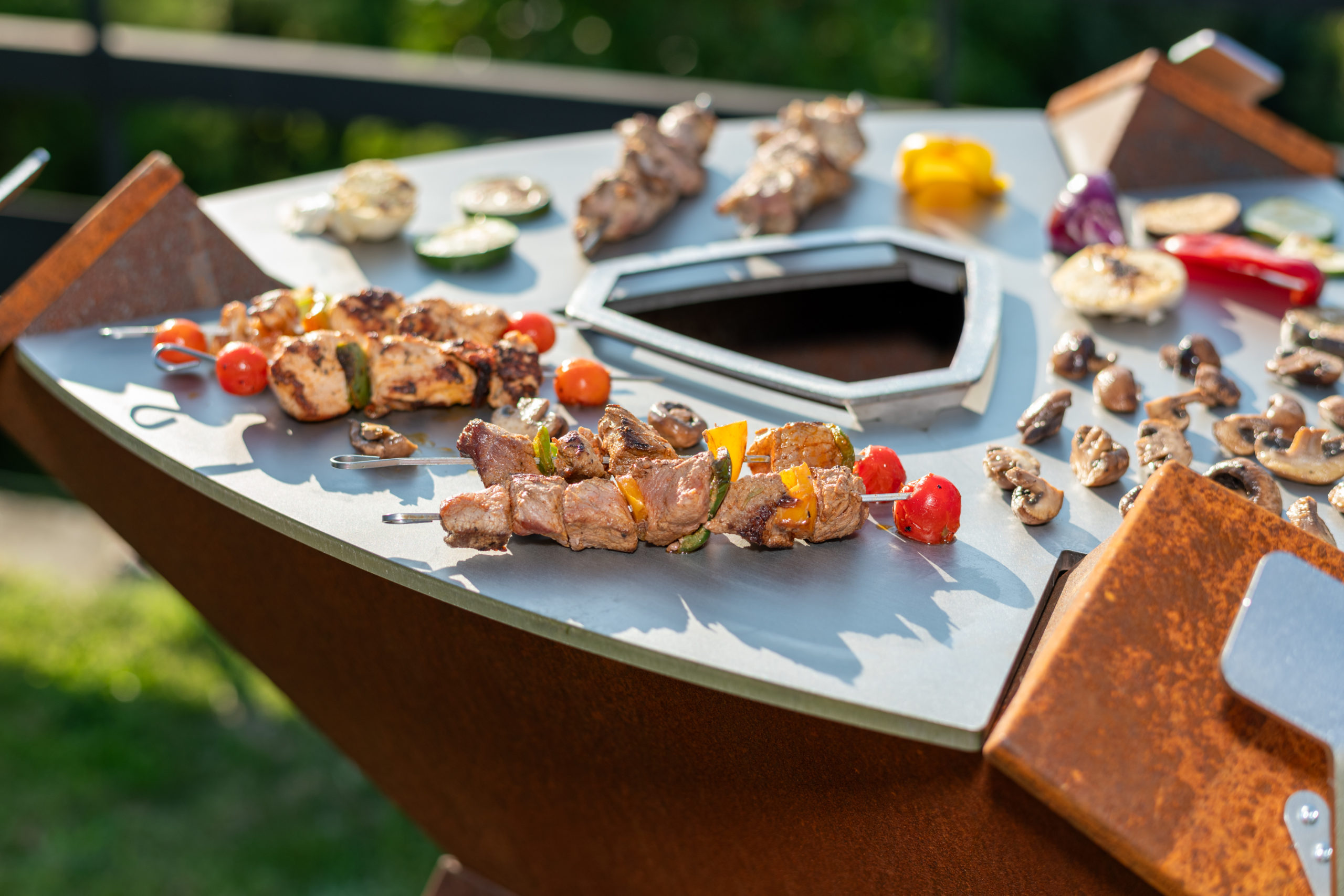 brasero origine corten finoptim Brasero Origine Corten de la marque Finoptim photographié par @Snoot Photo