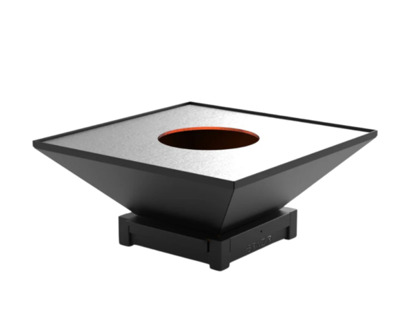 brasero modèle 840 s de la marque brazir couleur noir, carré