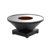 brasero modèle 840 s de la marque brazir couleur noir, rond
