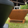 zoom sur le modèle 640 s couleur corten de la marque brazir