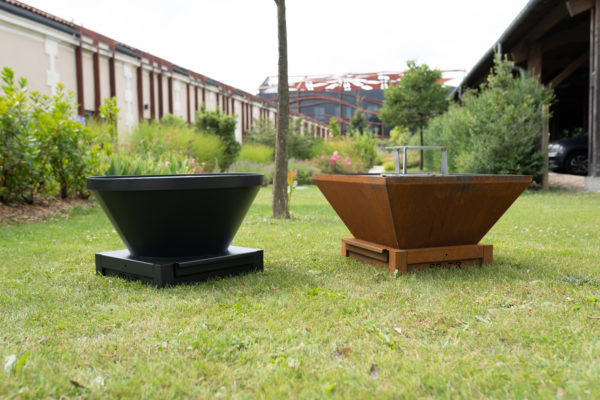 deux braseros modèle 640 s de la marque brazir