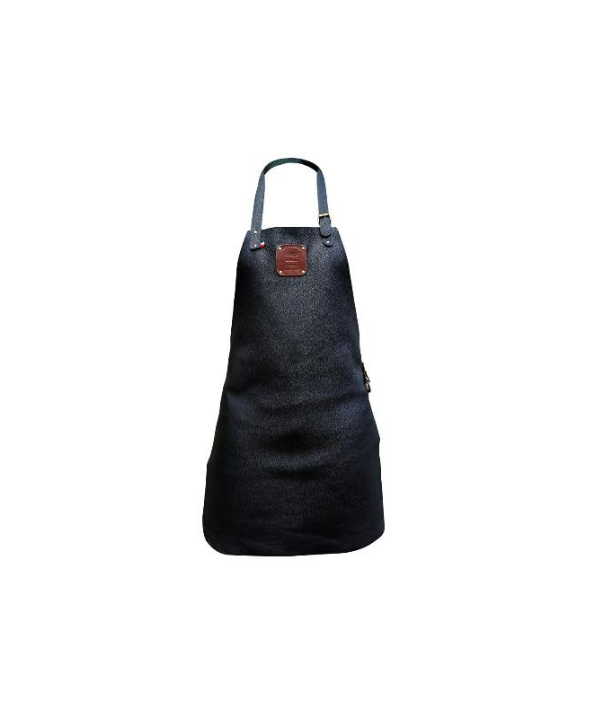 tablier de cuisine en cuir pour les braseros de la marque finoptim