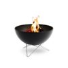 brasero bowl 70 avec base étoile parfait pour se réchauffer durant vos soirées