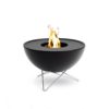 brasero bowl 70 avec plancha basse parfait pour se réchauffer durant vos soirées