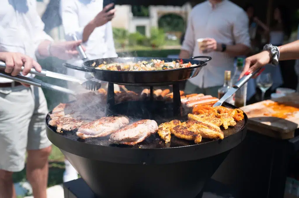 Brazir : brasero en action