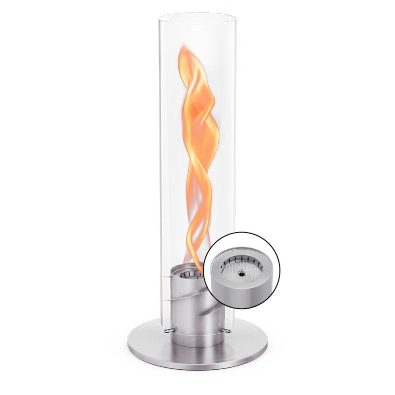produit feu de table spin 1500 argent douce chaleur de la marque höfats