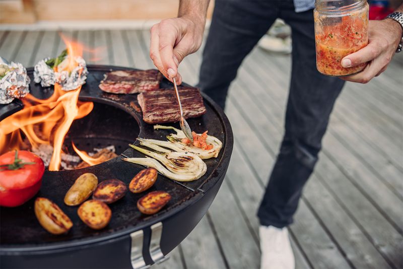 Brasero Bowl 57 plancha ambiance Brasero Bowl 57 plancha ambiance